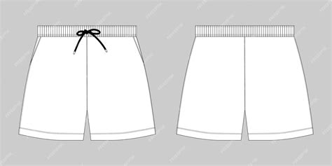 Shorts Blank Template